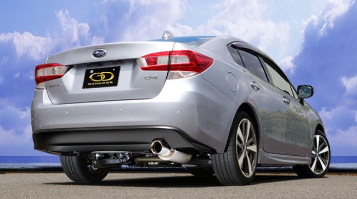 インプレッサG4 DBA-GK6 マフラー VRE-049PO GANADOR ガナドール Vertex Sports