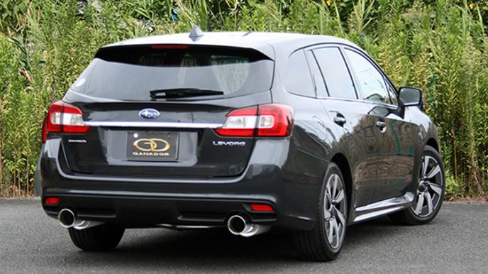 レヴォーグ DBA-VM4 マフラー VRE-043PO GANADOR ガナドール Vertex Sports