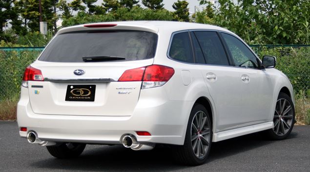 レガシィ レガシー レガシイ DBA-BRG マフラー VRE-036PO GANADOR ガナドール Vertex Sports