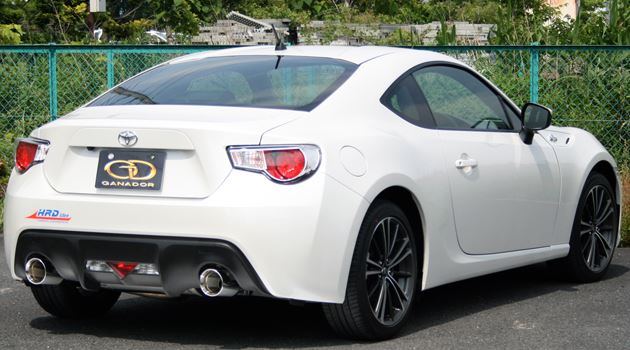 BRZ DBA-ZC6 前期 マフラー GDE-404PO GANADOR ガナドール Vertex Sports
