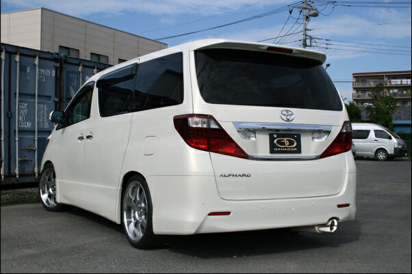 アルファード ヴェルファイア DBA-ANH20W マフラー VRE-001PO GANADOR ガナドール CONVERT Rouge EVO