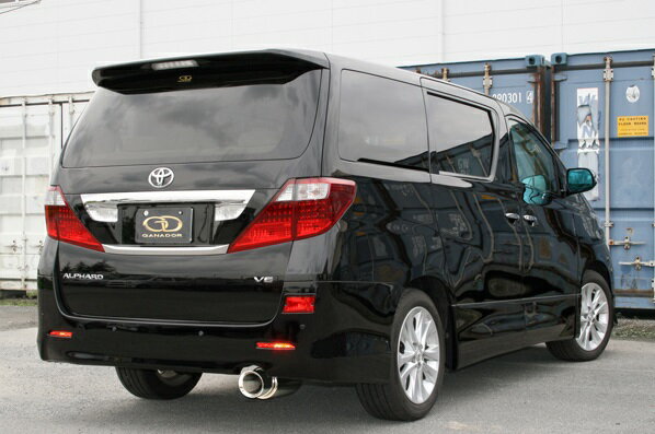 アルファード ヴェルファイア DBA-GGH25W マフラー VRE-002PO GANADOR ガナドール CONVERT Rouge EVO