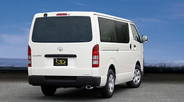 ハイエース バン/レジアスエース バン CBF-TRH200V マフラー ME-041SBL GANADOR ガナドール eco10