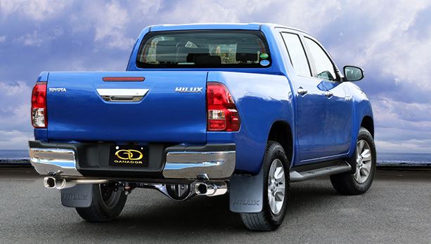 ハイラックス QDF-GUN125 マフラー GDE-155 GANADOR ガナドール Vertex 4WD SUV