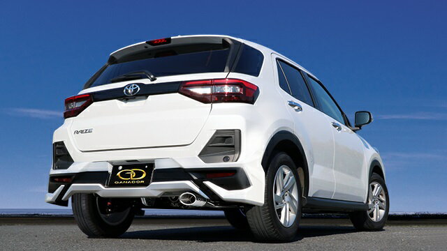 ライズ 5BA-A210A マフラー GVE-045MPO GANADOR ガナドール Vertex 4WD SUV
