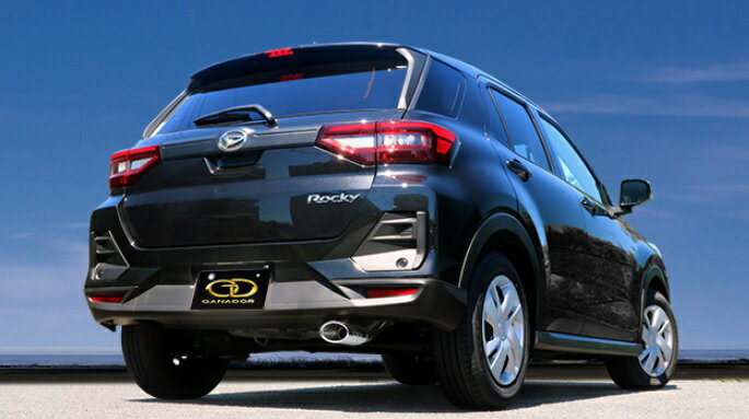 ロッキー 5BA-A200S マフラー GVE-046PO GANADOR ガナドール Vertex 4WD SUV