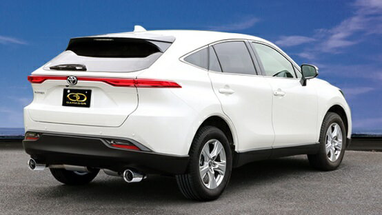 ハリアー 6BA-MXUA85 マフラー GVE-042PO GANADOR ガナドール Vertex 4WD SUV