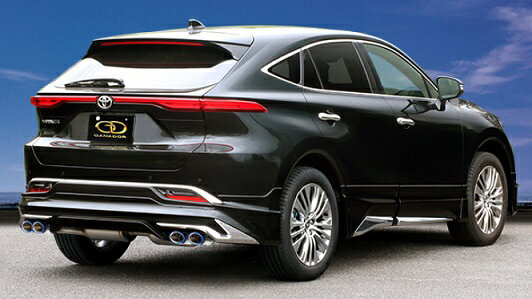 ハリアー 6BA-MXUA85 マフラー GVE-048MBL GANADOR ガナドール Vertex 4WD SUV
