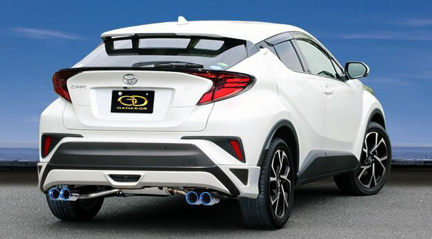 C-HR 3BA-NGX10 DBA-NGX10 ガソリン モデリスタ ELEGANT ICE STYLE マフラー センターパイプ付 GVE-031ABL GANADOR ガナドール Vertex 4WD SUV