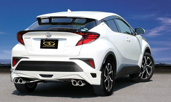C-HR 3BA-NGX10 DBA-NGX10 ガソリン TRD Street Monster マフラー センターパイプ付 GVE-031DPO GANADOR ガナドール Vertex 4WD SUV