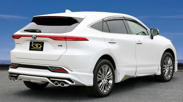 Rakuten - ハリアーハイブリッド 6AA-AXUH85 E-Four モデリスタ MODELLISTA GRAN BLAZE STYLE マフラー リヤピースのみ GVE-049MPO GANADOR ガナドール Vertex 4WD SUV