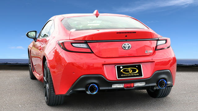 GR86 6AT 3BA-ZN8 マフラー センターパイプ付き GDS-415BL GANADOR ガナドール Vertex Sports(2.0)