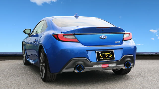 BRZ 6AT 3BA-ZD8 マフラー リアピースのみ GDS-416TBL GANADOR ガナドール Vertex Sports