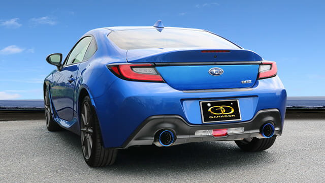 BRZ 6AT 3BA-ZD8 マフラー リアピースのみ GDS-416BL GANADOR ガナドール Vertex Sports
