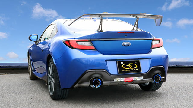 BRZ 6MT 3BA-ZD8 マフラー リアピースのみ GDS-416BL GANADOR ガナドール Vertex Sports