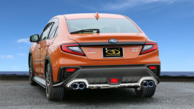WRX S4 5BA-VBH マフラー センターパイプ付き GDS-417BL GANADOR ガナドール Vertex Sports