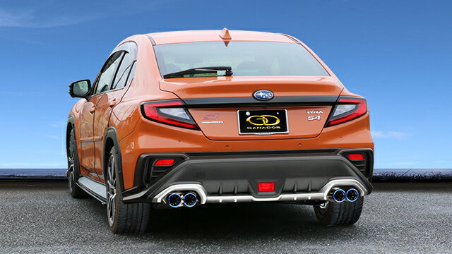 WRX S4 5BA-VBH マフラー リアピースのみ GDS-418BL GANADOR ガナドール Vertex Sports