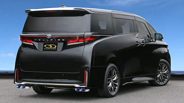 ヴェルファイア ターボ ガソリン車 5BA-TAHA40W（2WD） マフラー リアピースのみ PAS-110ST GANADOR ガナドール PASION EVO