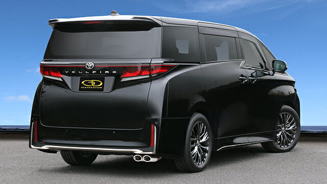 ヴェルファイア ターボ ガソリン車 5BA-TAHA40W（2WD） マフラー リアピースのみ PAS-109 GANADOR ガナドール PASION EVO