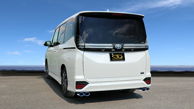 90系 ノア ヴォクシー ハイブリッド 6AA-ZWR90W マフラー PAS-093ST GANADOR ガナドール PASION EVO