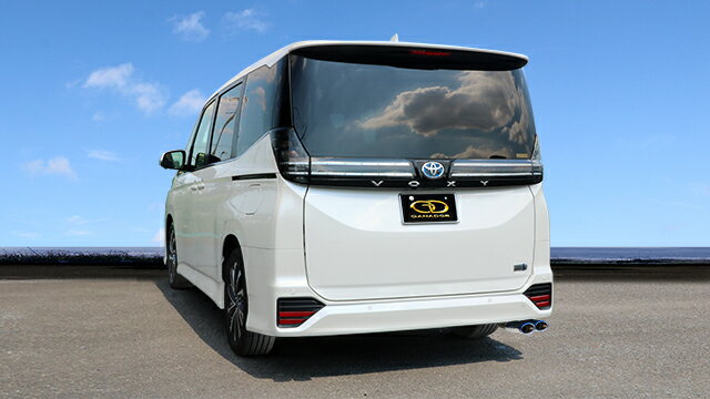 90系 ノア ヴォクシー ハイブリッド 6AA-ZWR90W マフラー PAS-094ST GANADOR ガナドール PASION EVO