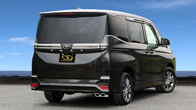 90系 ノア ヴォクシー ハイブリッド 6BA-MZRA95W マフラー PAS-098 GANADOR ガナドール PASION EVO