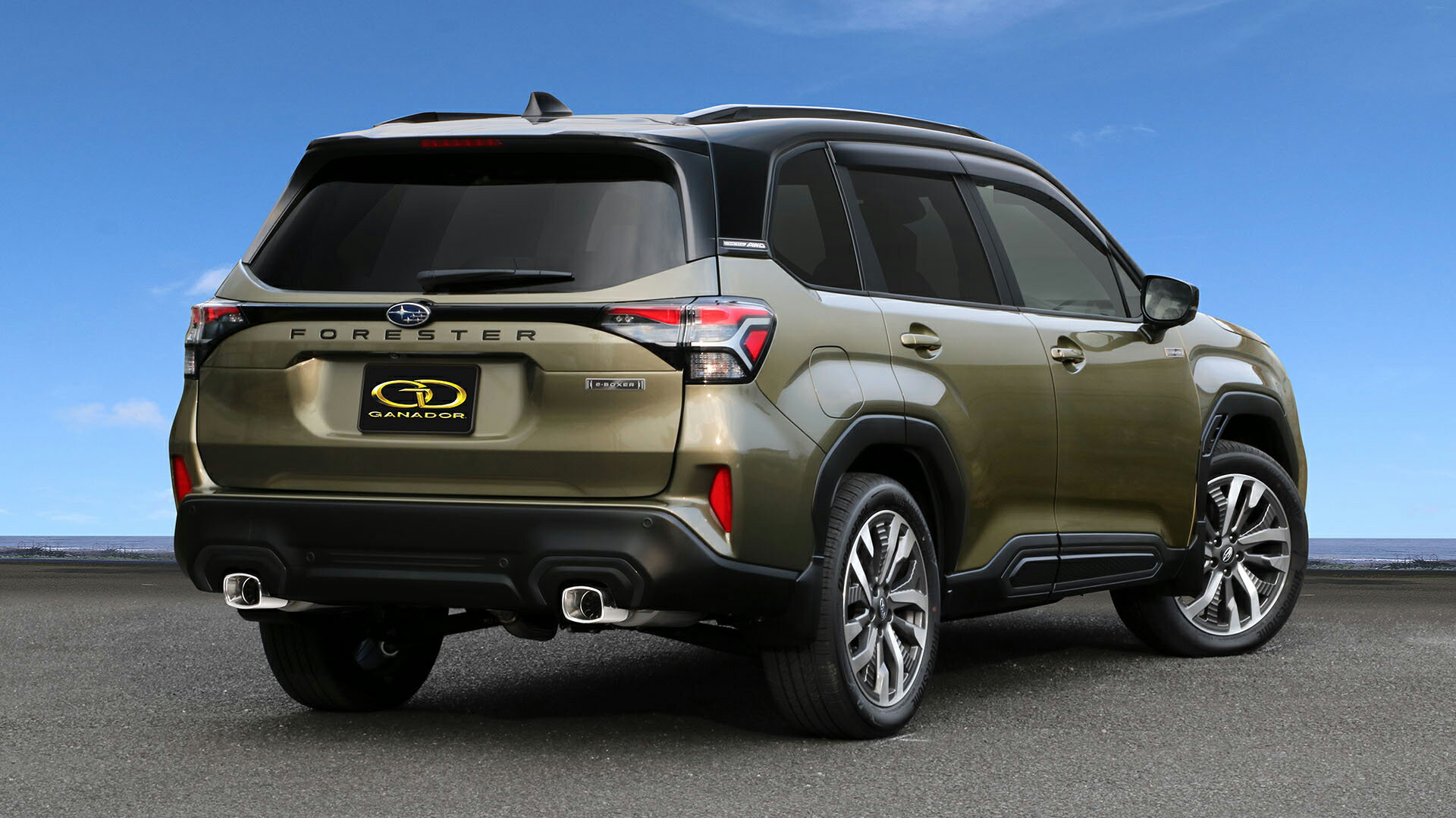 ガナドール フォレスター e-BOXER 5AA-SLG マフラー GDS-425 GANADOR Vertex Sports