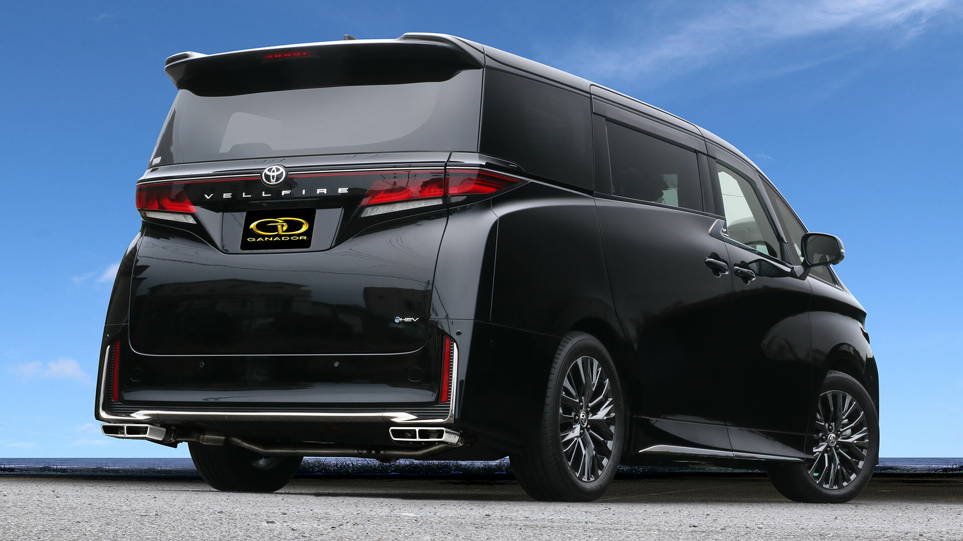 ガナドール ヴェルファイア 40系 ハイブリッド 6AA-AAHH40W マフラー PFS-006 GANADOR PASION EVO