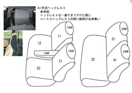 ラパン シートカバー HE22S クラッツィオ クラッツィオ ネオ ES-0624 シート 内装 2