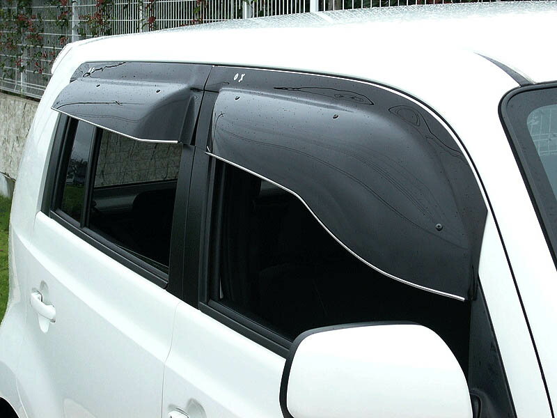 ズープロジェクト bB QNC20 QNC21 QNC25 ブラッキーテン フロントサイド用 BL-58 ZOO PROJECT OXバイザ..