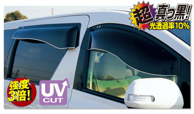 ズープロジェクト エスティマ 30系 40系 AHR10W ブラッキーテン リア用 BLR-04 ZOO PROJECT OXバイザー..