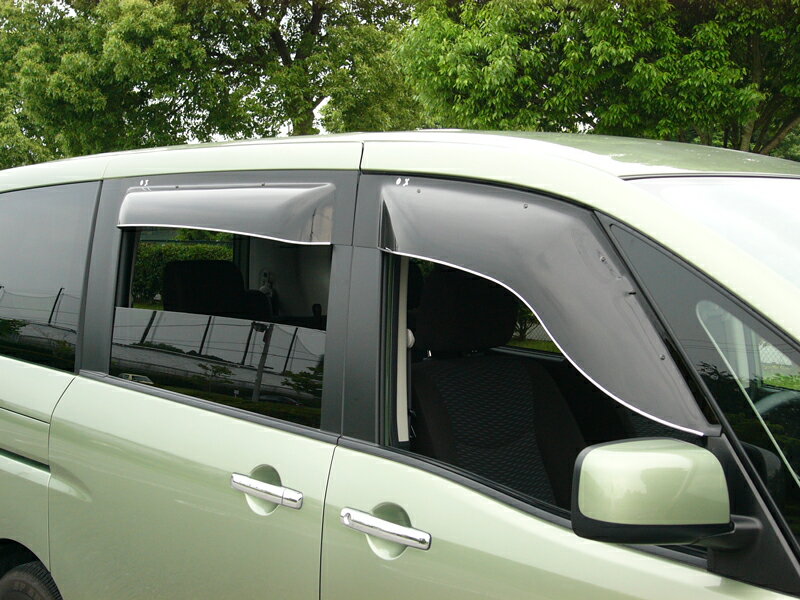 ズープロジェクト セレナ C26 ブラッキーテン リア用 BLR-87 ZOO PROJECT OXバイザー オックスバイザー