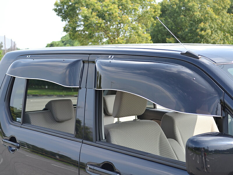 ズープロジェクト ワゴンR・スティングレー MH34S MH44S ブラッキーテン フロントサイド用 BL-93 ZOO PROJECT OXバイザー オックスバイザー