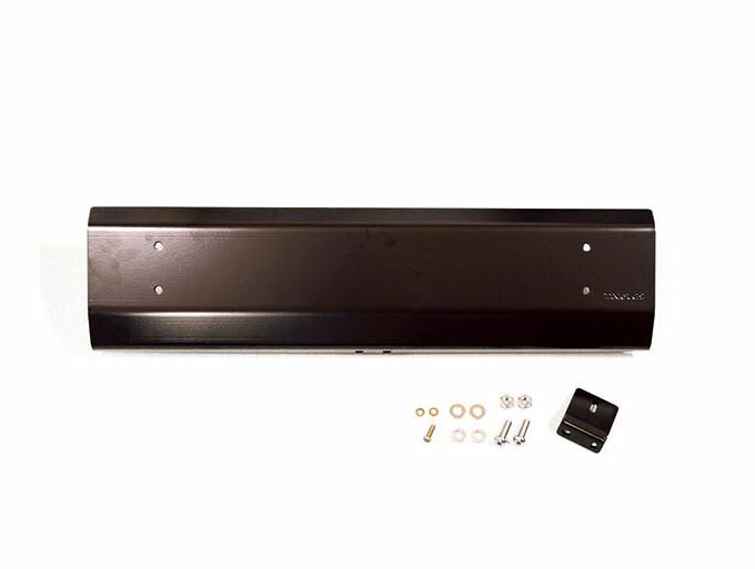 オフロードサービス タニグチ ジムニー JB23 強化スキッドプレート FRPバンパー用 けん引フックなし スチール 黒塗装仕上げ OFF ROAD SERVICE TANIGUCHI