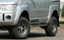 ロードハウス デリカD:5 D5 CV1W CV2W CV4W CV5W 前期 オーバーフェンダー サブロク 未塗装 KD-EX01001 カディス