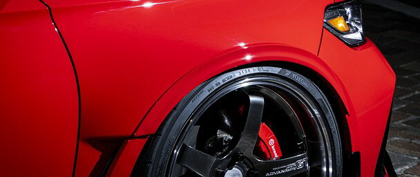 シビック タイプR TYPE-R FL5 フェンダーガーニッシュ ABS AKE-FL5-FG-### AKEA アケア