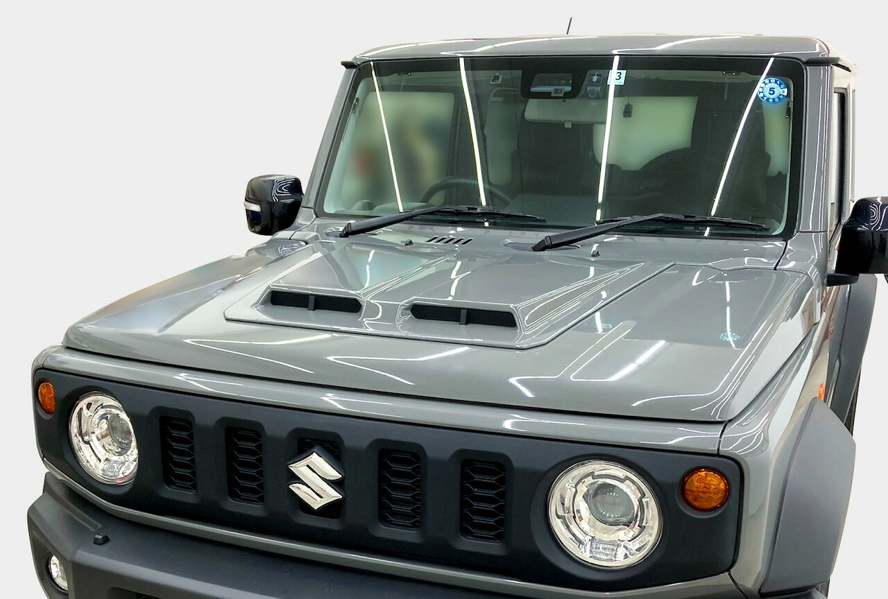 ジムニーシエラ JB74 ボンネットフードカバー FRP 未塗装 LIBERTAD リベルタ