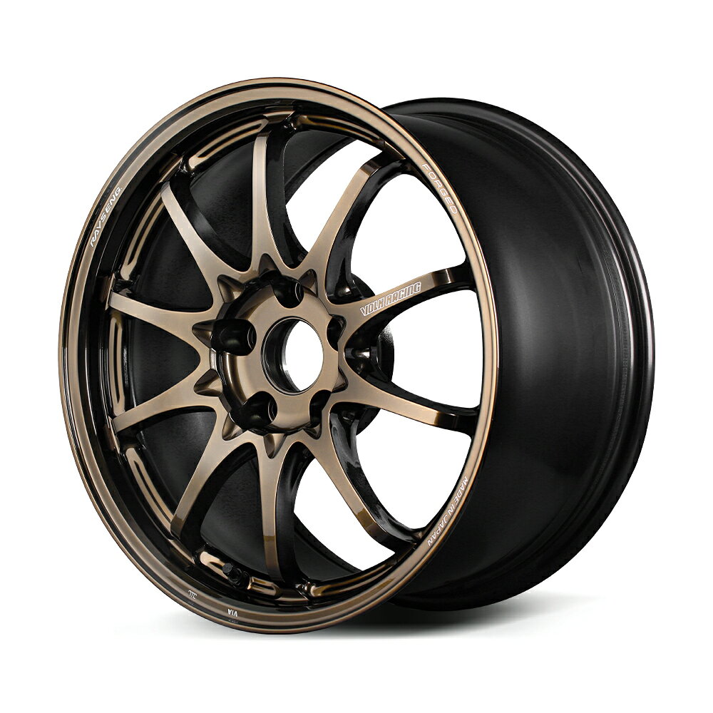 Rakuten - 17インチ 5H114.3 9.0J 9J+61 5穴 ボルクレーシング CE28N-plus 4本 シャイニングブロンズメタル(SZ) RAYS VOLK RACING
