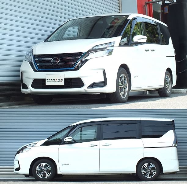 RS-R セレナ HC27 e−パワーXV ダウンサス スプリング フロント N702WF RSR ダウン RSR 個人宅発送追金有