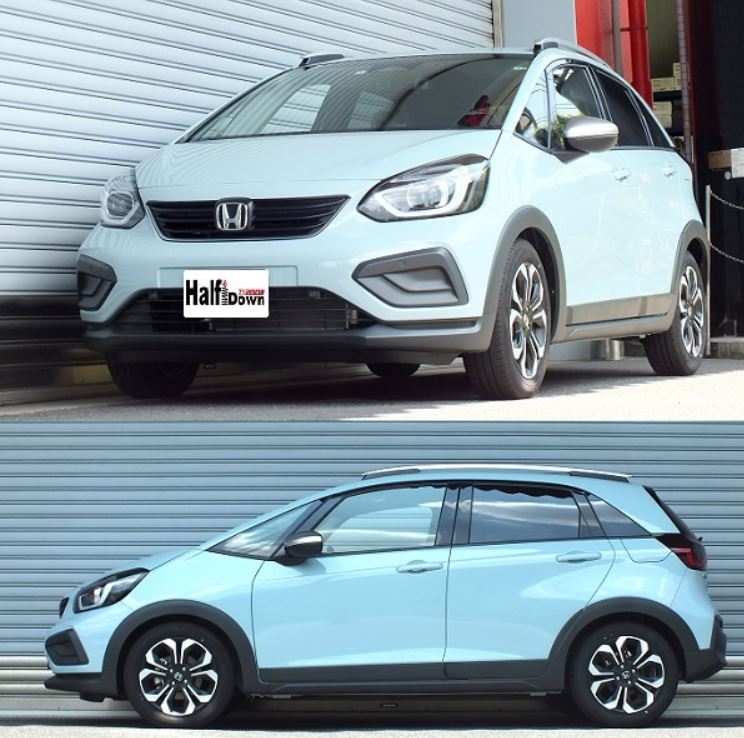 RSR フィット GR5 ダウンサス スプリング 1台分 H251THD RS-R Ti2000 HALF DOWN Ti2000 ハーフダウン