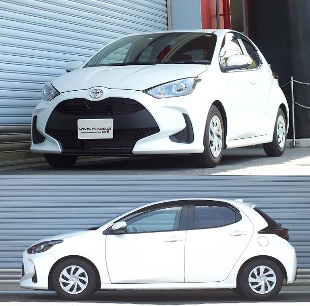 RS-R ヤリス MXPA10 6MT車 X ダウンサス スプリング フロント T362DF RSR ダウン RSR 個人宅発送追金有