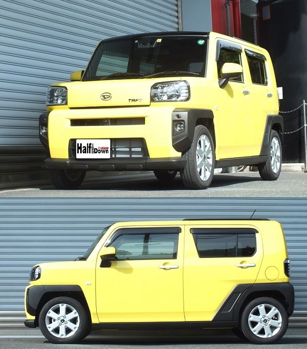 RSR タフト LA900S ダウンサス スプリング フロント D510THDF RS-R Ti2000 HALF DOWN Ti2000 ハーフダウン