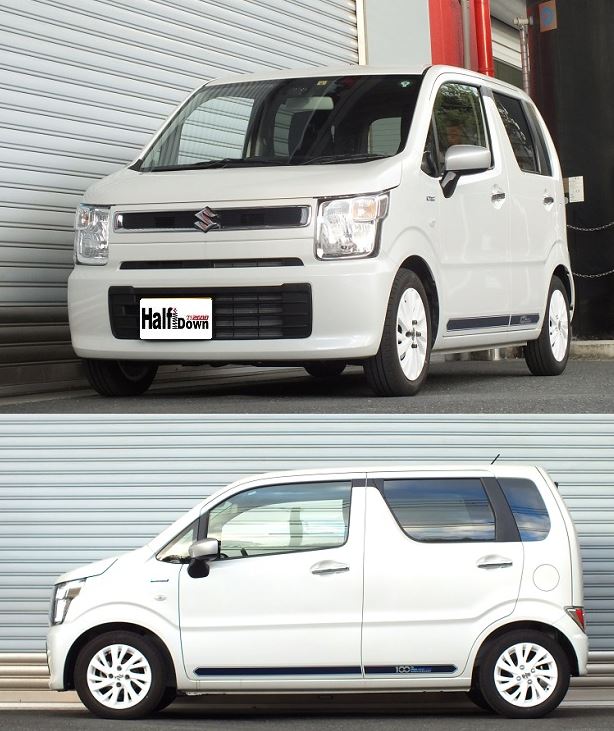 RSR ワゴンR MH95S ダウンサス スプリング リア S177THDR RS-R Ti2000 HALF DOWN Ti2000 ハーフダウン