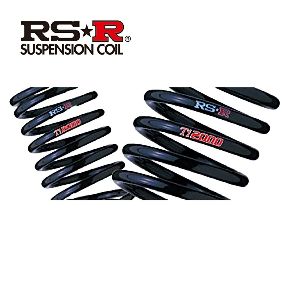 RSR カローラクロス ZVG11 ダウンサス スプリング　フロント T816TDF RS-R Ti2000 DOWN Ti2000 ダウン