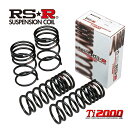 RSR レクサス ES300h AXZH10 ダウンサス スプリング リア T311TDR RS-R Ti2000 DOWN Ti2000 ダウン
