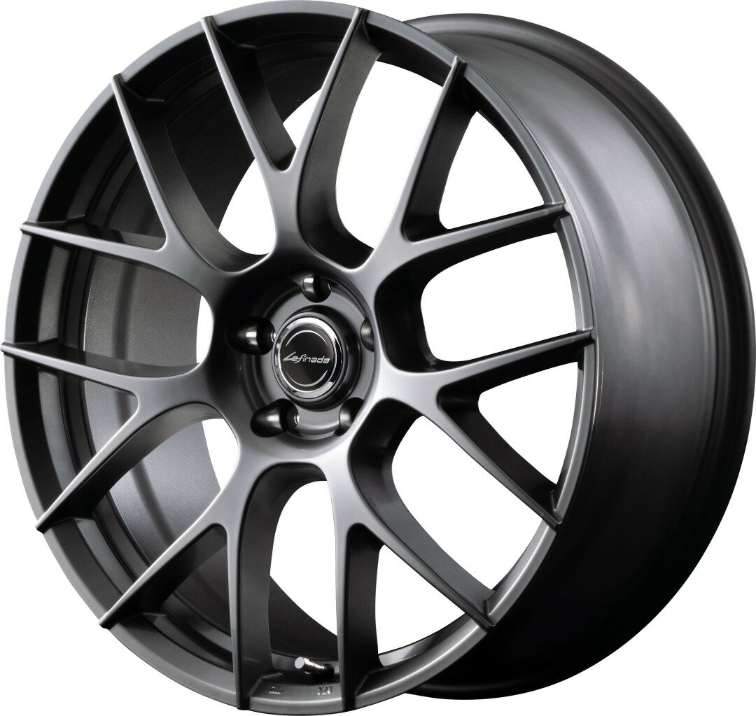 乐天商城 - 19インチ 5H114.3 8.0J 8J+38 5穴 レフィナーダ モーション3 ホイール 4本 ハイパーメタルコート MID WHEELS Lefinada MOTION3