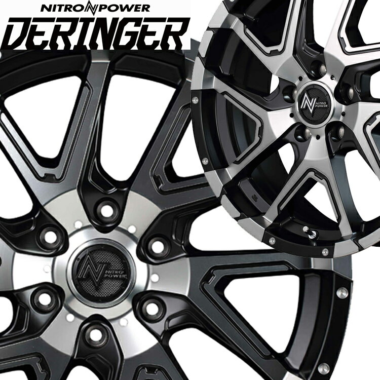 樂天商城 - 20インチ 6H139.7 8.5J+20 6穴 ナイトロパワー デリンジャー ホイール 1本 MID WHEELS NITRO POWER DERINGER