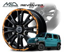 MID GARCIA SS REVOLVER KC ホイール 12インチ 4H100 4.00B+42 1本 4穴 ガルシアSSリボルバーKC マルカ