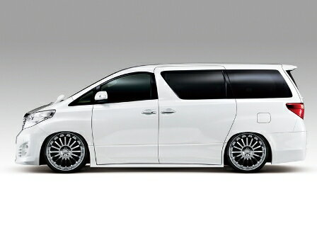 アドミレイション アルファード 20系 前期 サイドステップ 未塗装 ADMIRATION Belta ベルタ