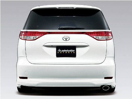 アドミレイション エスティマ 50系 中期 リヤスパッツ 塗装済 ADMIRATION DEPORTE デポルテ